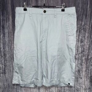Quicksilver Transcendent Casual Gray Shorts Men Size 32
